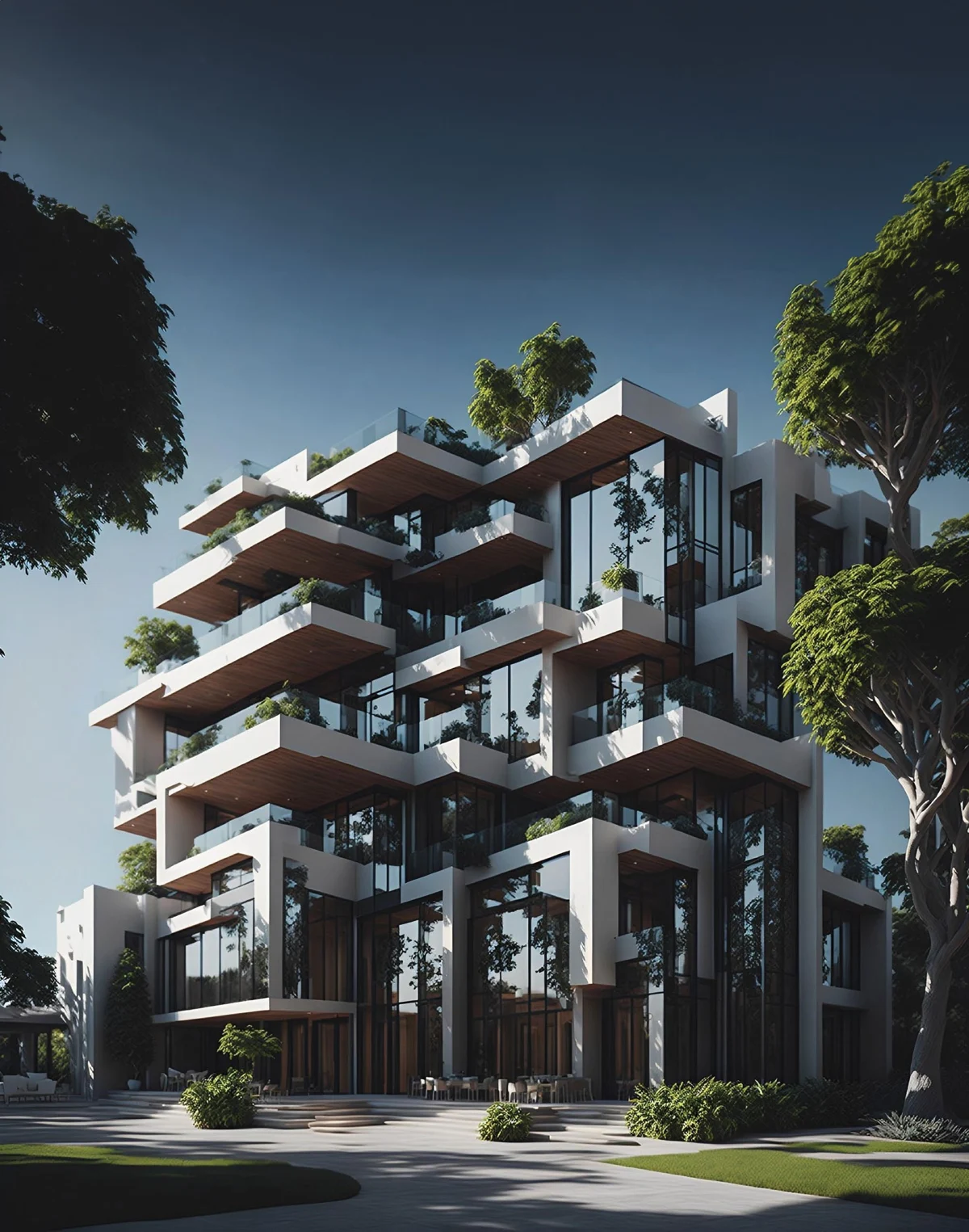 Illustrative architectural concept